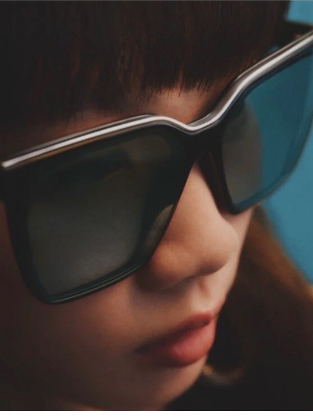 Quay Australia Black Oversized Square Sunglasses